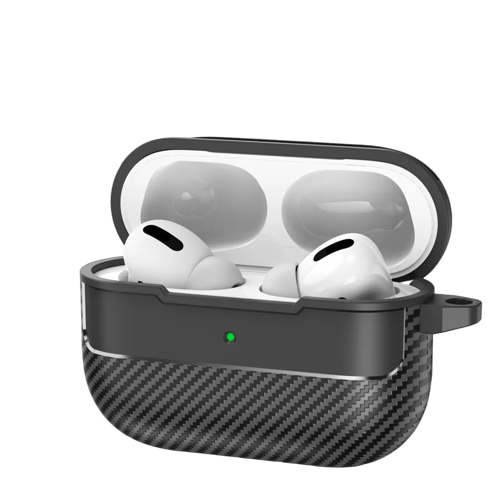 Stoßfeste Kohlefaser Hülle für AirPods Pro 3