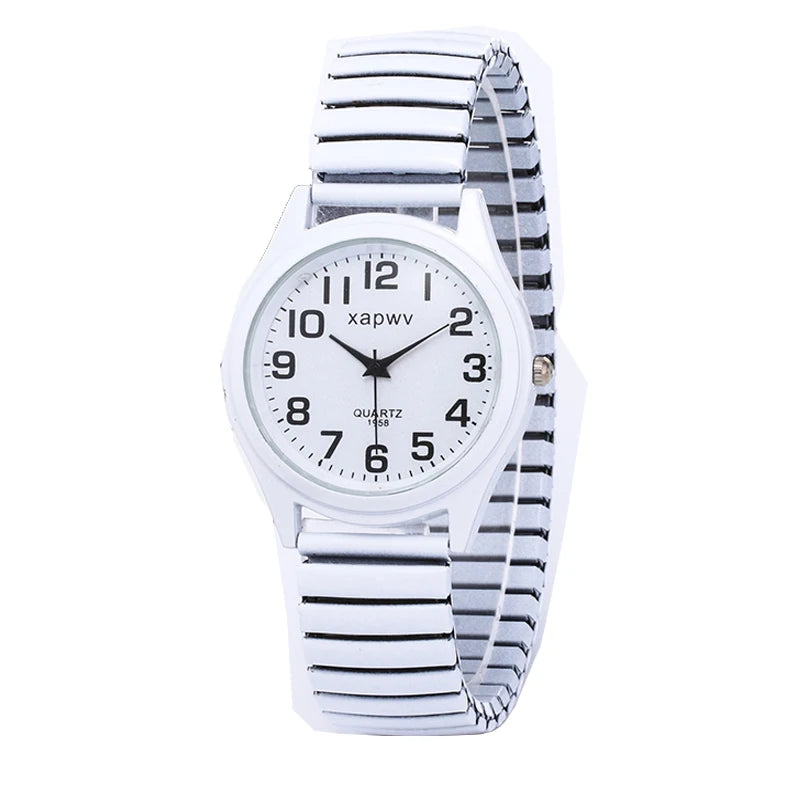 Elegante Damen-Uhr – Quarz Armbanduhr mit Arabischen Ziffern, Leicht und Lässig