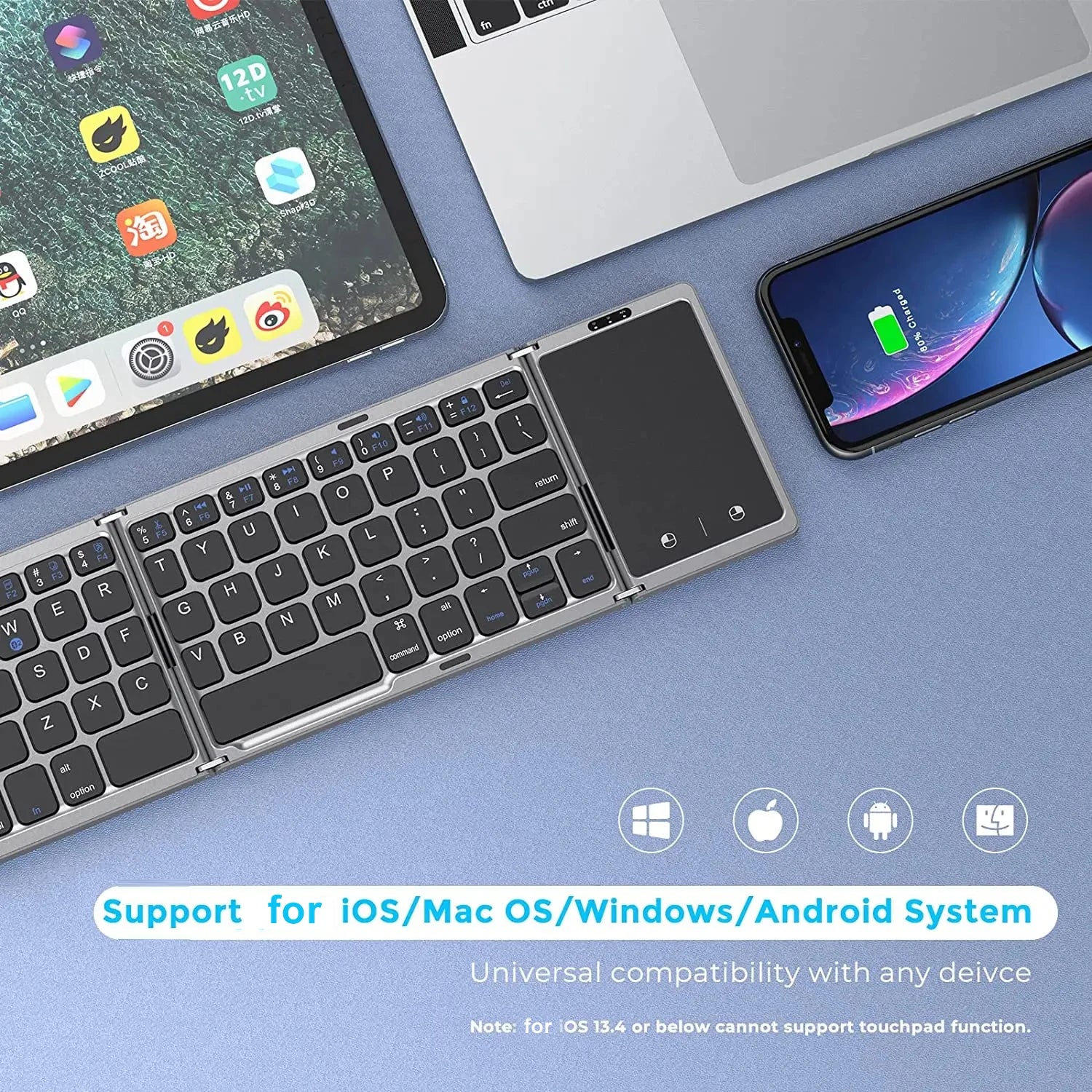 Faltbare Bluetooth 5.1 Tastatur