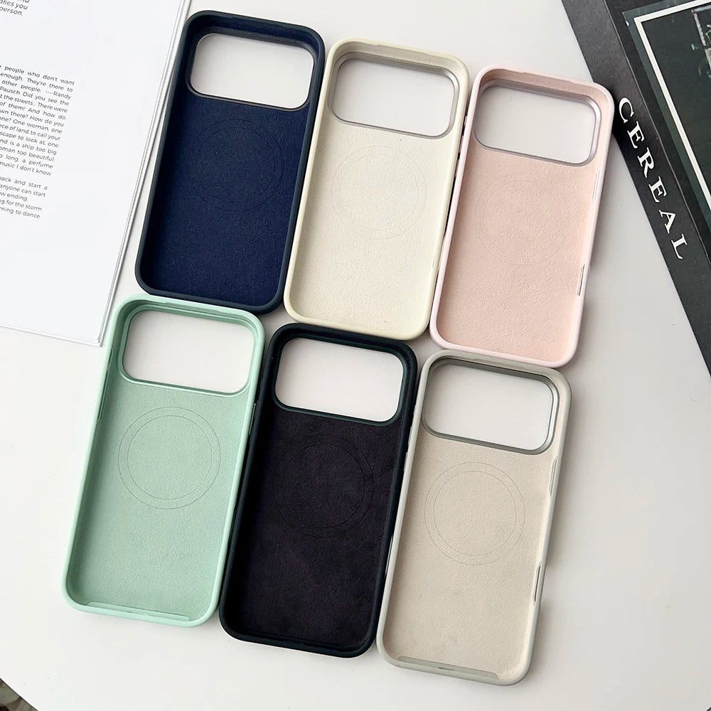 Silikonhülle für iPhone 17 Air Pro Max mit Magsafe