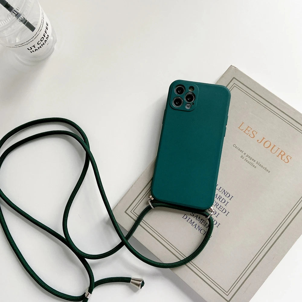 Verstellbare Handyhülle mit Lanyard für Galaxy A-Serie