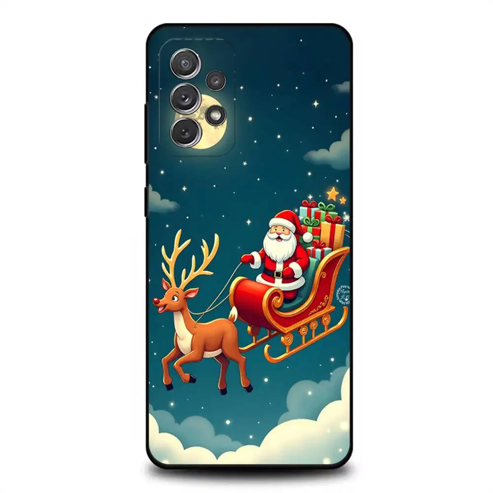 Christmas Santa Claus phone case for Samsung S25