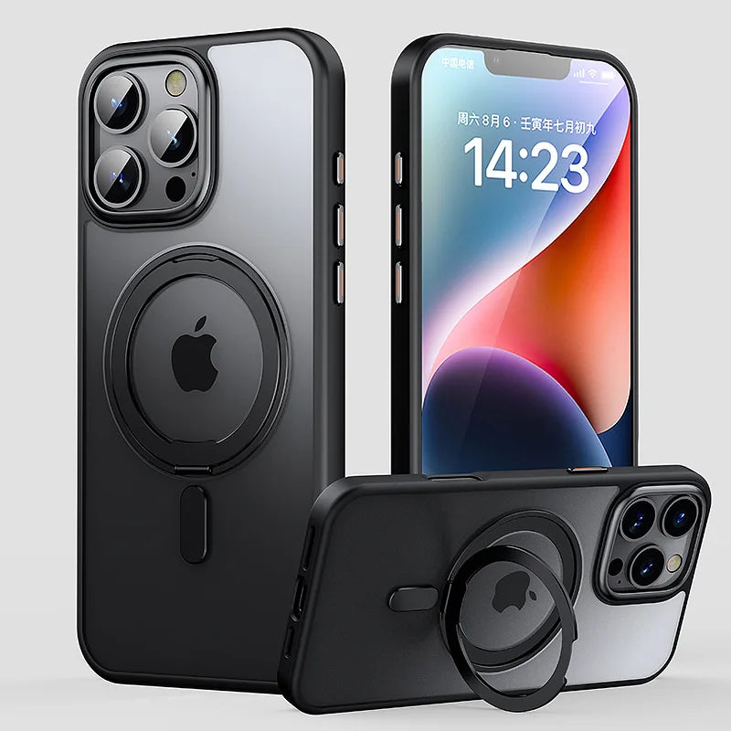 Ultra Magnet Hülle mit Ring für iPhone 16