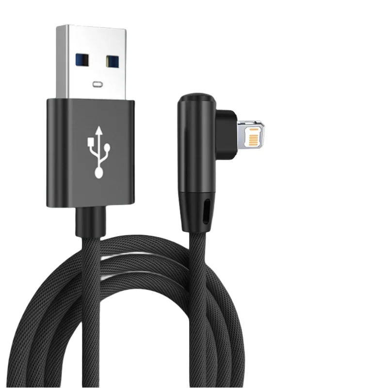 90° USB Kabel iPhone 14 13 12 11 Pro Max