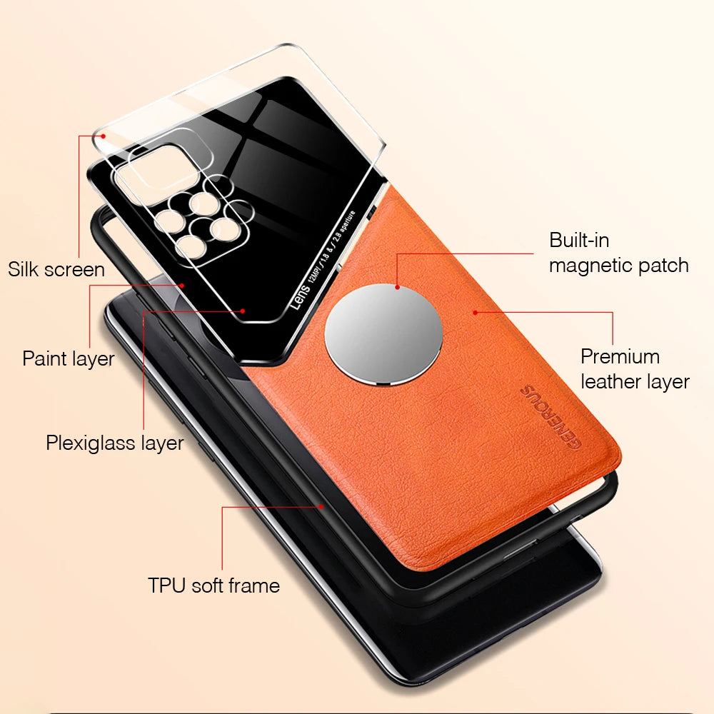 Plexiglas Lederhülle für Xiaomi 13T Pro