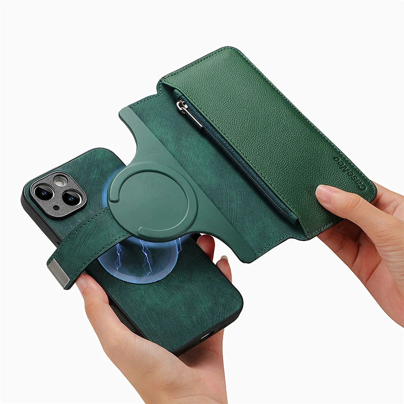 Magnetic 2-in-1 wallet for iPhone 17
