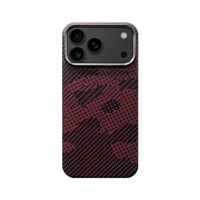 Aramid Carbon Hülle mit MagSafe für iPhone 17 Pro Max