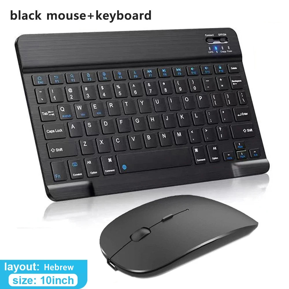 Bluetooth Tastatur Maus für Tablet & iPad