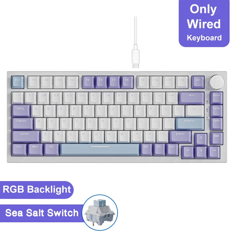 Ajazz AK820 Pro Gaming-Tastatur 3in1