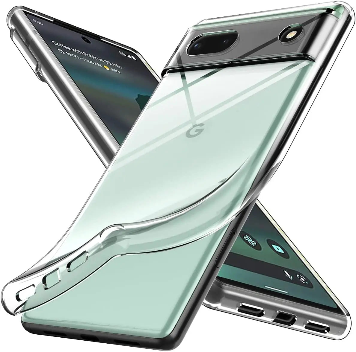Ultradünne klare Pixel Hülle 6-8 Pro