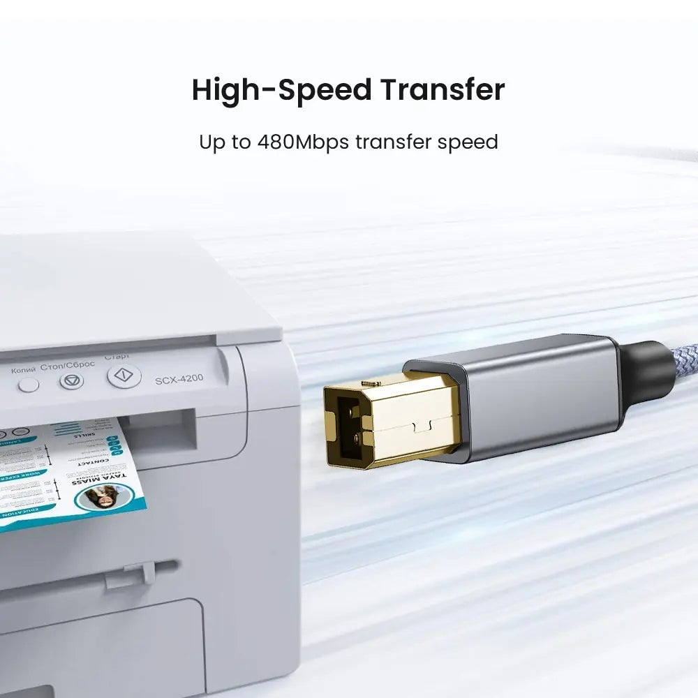 USB-B auf USB-A Druckerkabel 2.0