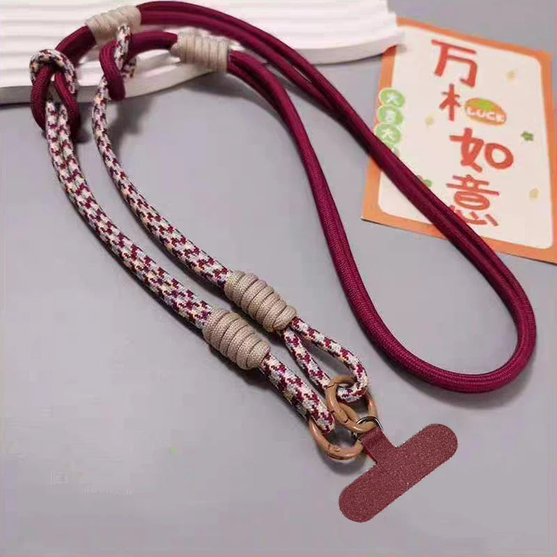 3-in-1 Handy-Umhängeband mit Handschlaufe & Clip