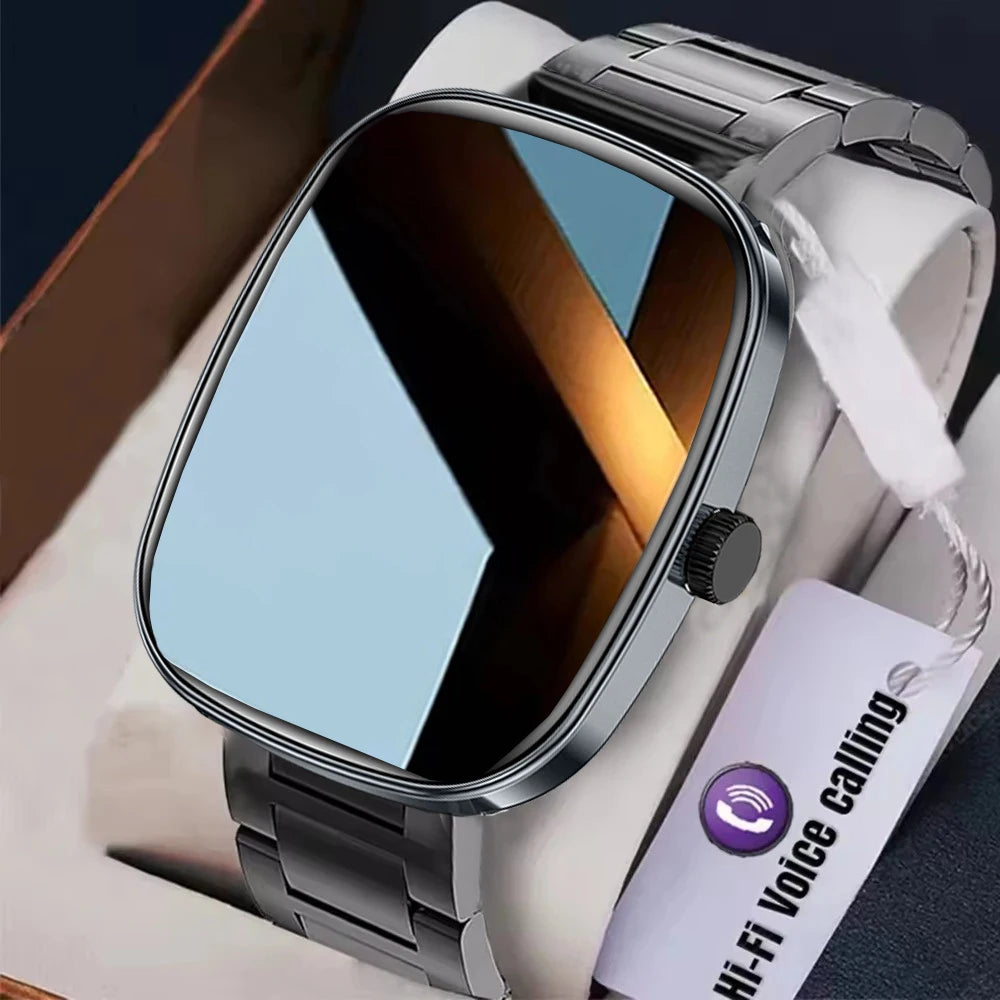 Smartwatch 2025 mit Farbdisplay und Bluetooth