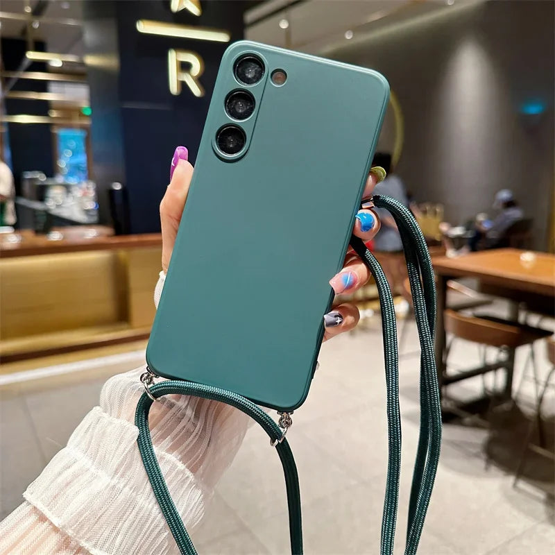 Verstellbare Crossbody Lanyard Hülle Samsung