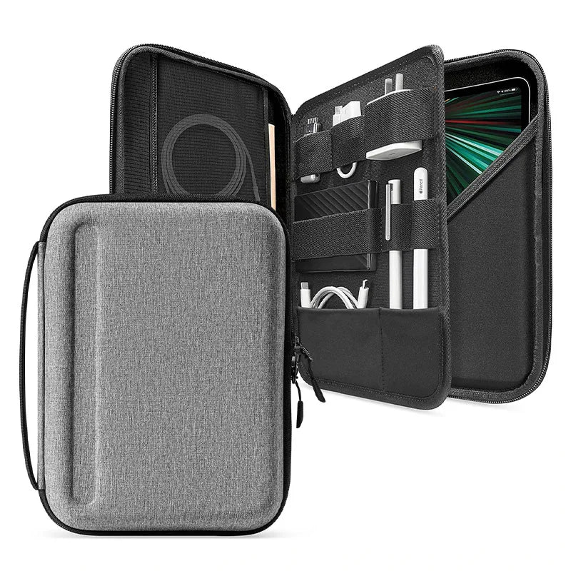 EVA Tablet Tasche – Hartschalen Huelle für 9–13 Zoll Tablets, iPad Air 11, iPad Pro 11 M4 & iPad Pro 13