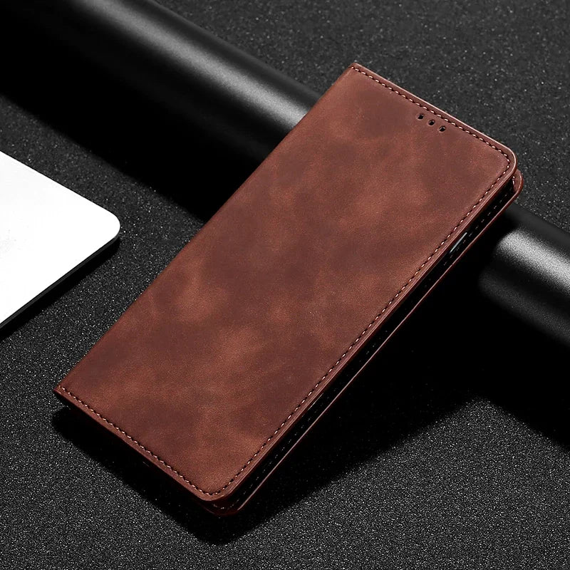 Luxus PU Leder Flip Hülle für Pixel