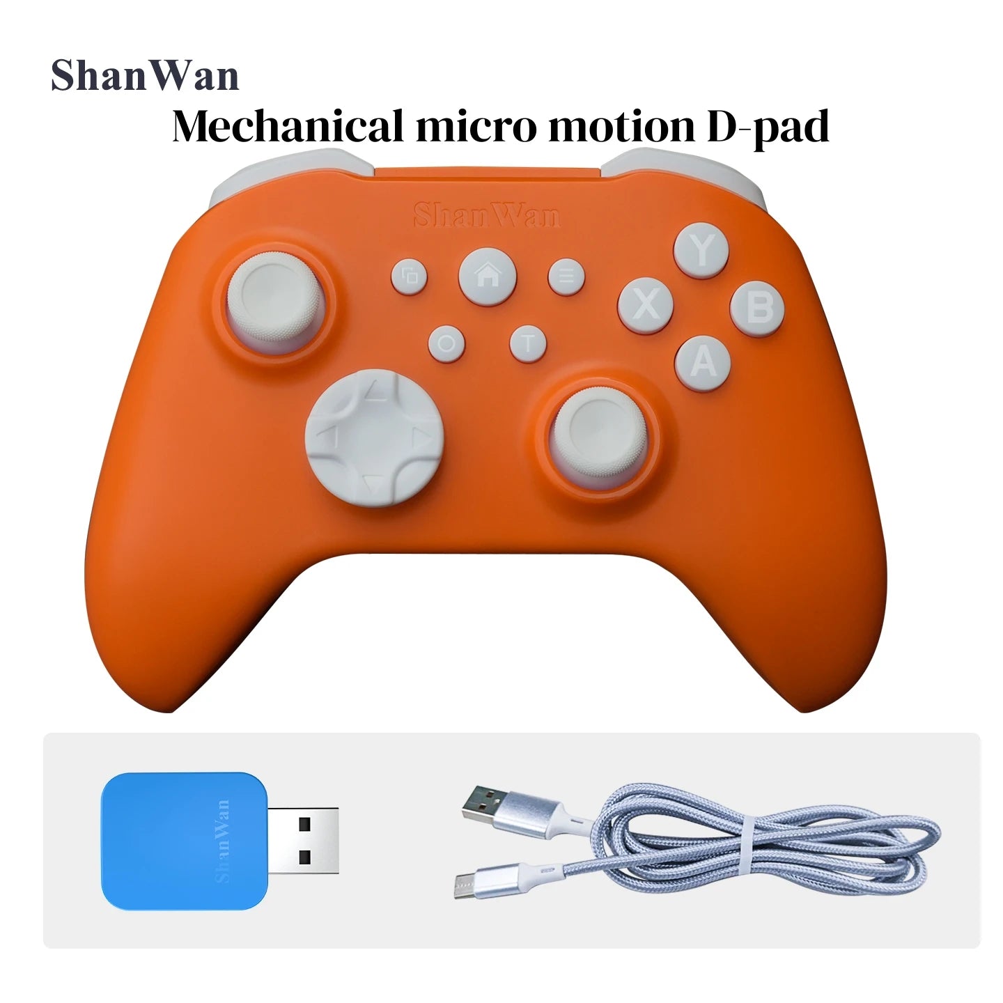 ShanWan Wireless Bluetooth Gamepad mit Hall Joystick