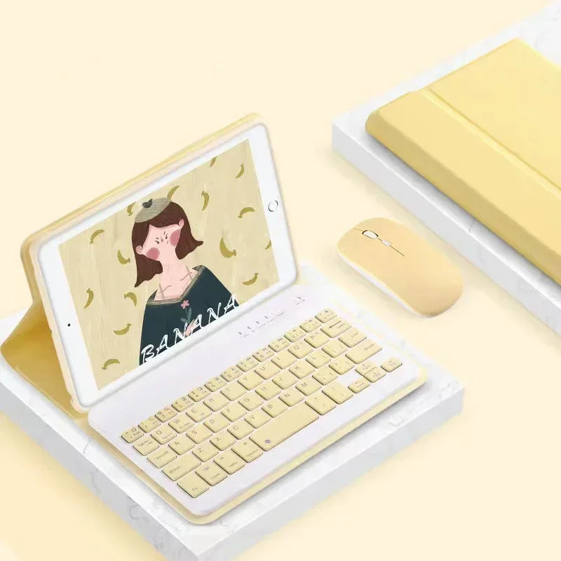 Touchpad Tastatur Hülle mit Maus für iPad 11. Gen 11 Zoll 2025