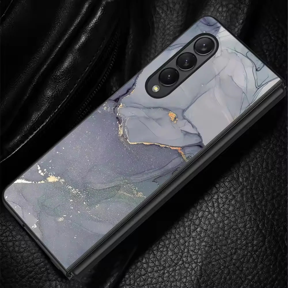 Granit-Marmorhülle für Galaxy Z Fold
