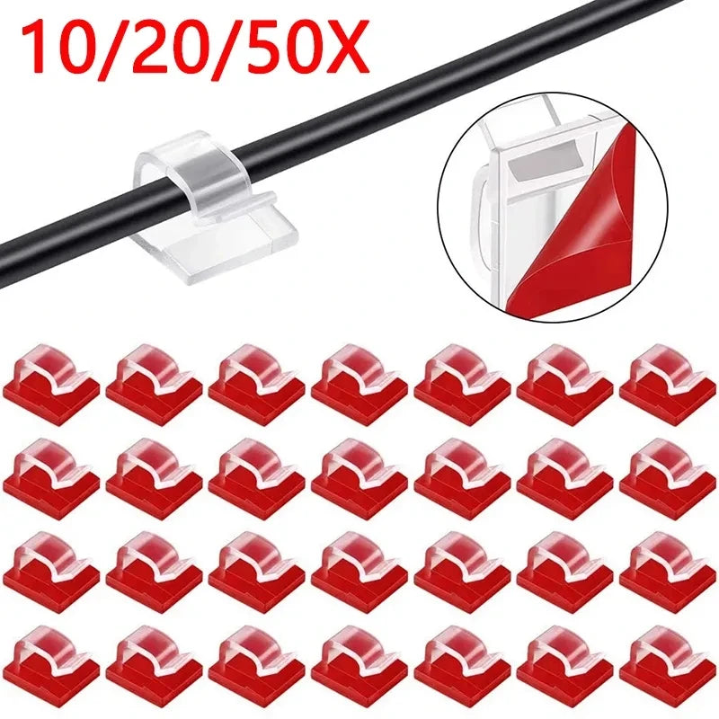 Kabelclips Organizer Set für Büro und Zuhause