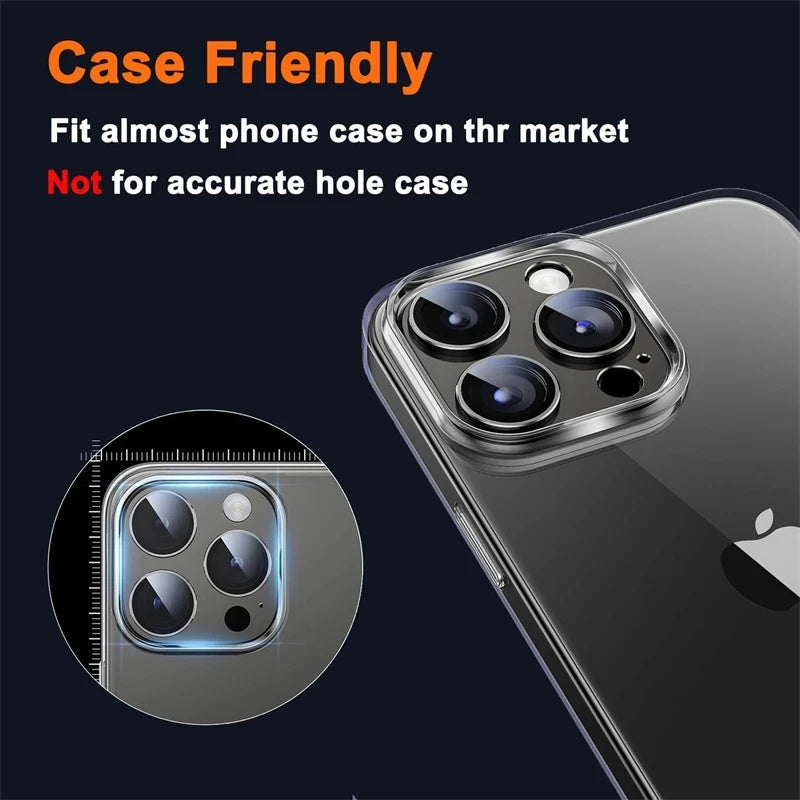 Metall Kamera Schutzglas iPhone