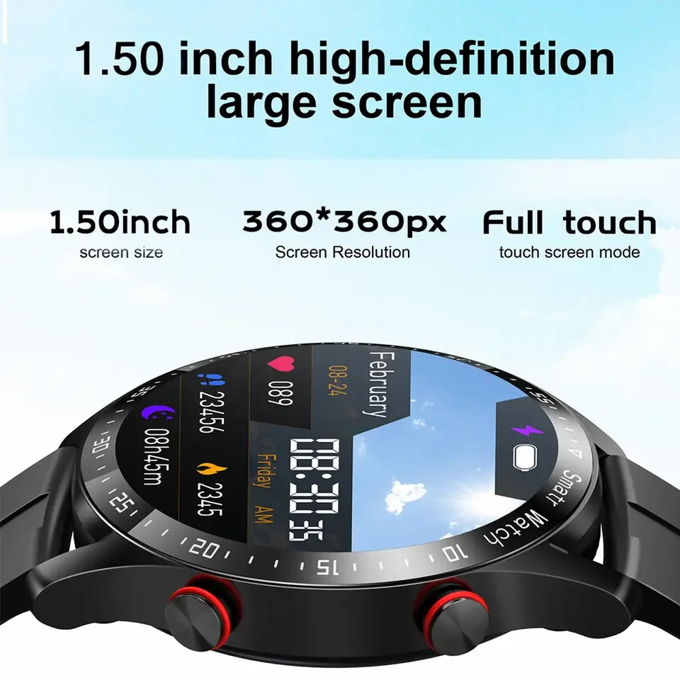Wasserdichte Sport-Smartwatch 2025 für Damen & Herren