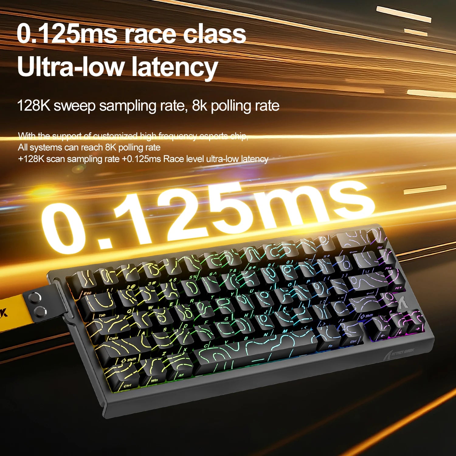 X68HE ATTACK SHARK Tastatur