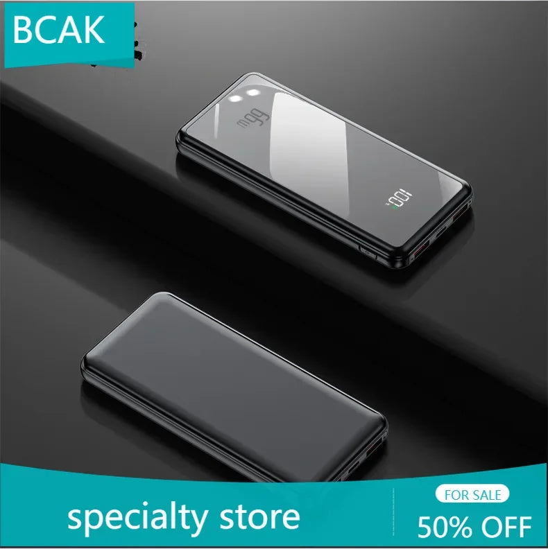 BCAK Powerbank 30000mAh Schnelllade