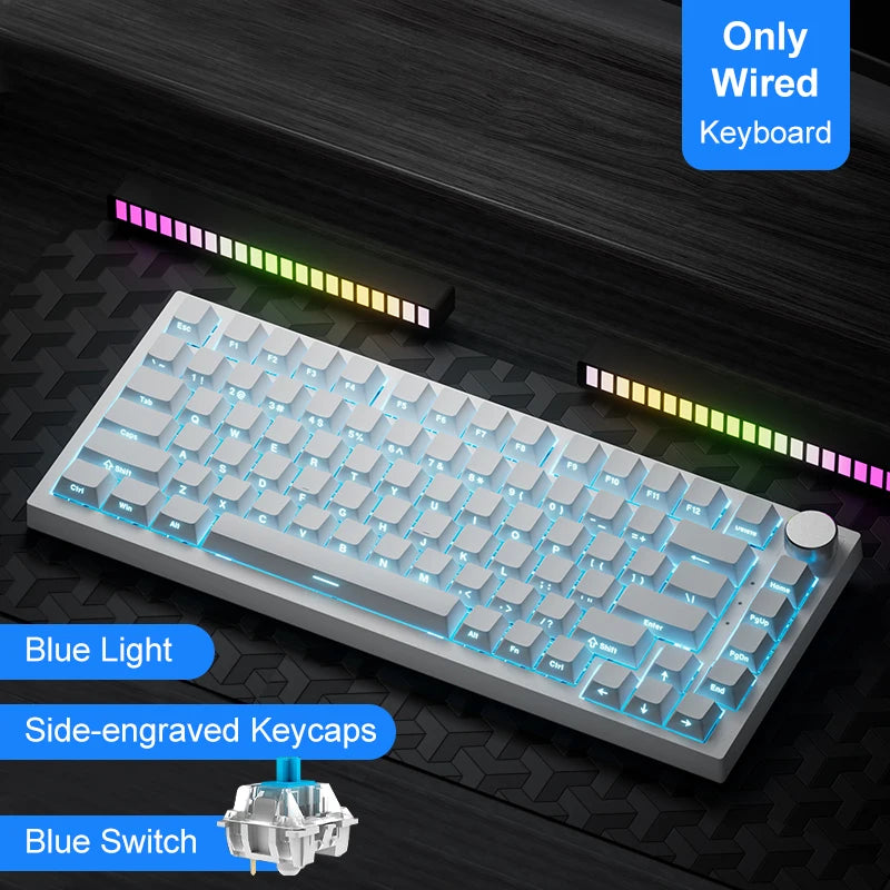 Ajazz AK820 Pro Gaming-Tastatur 3in1