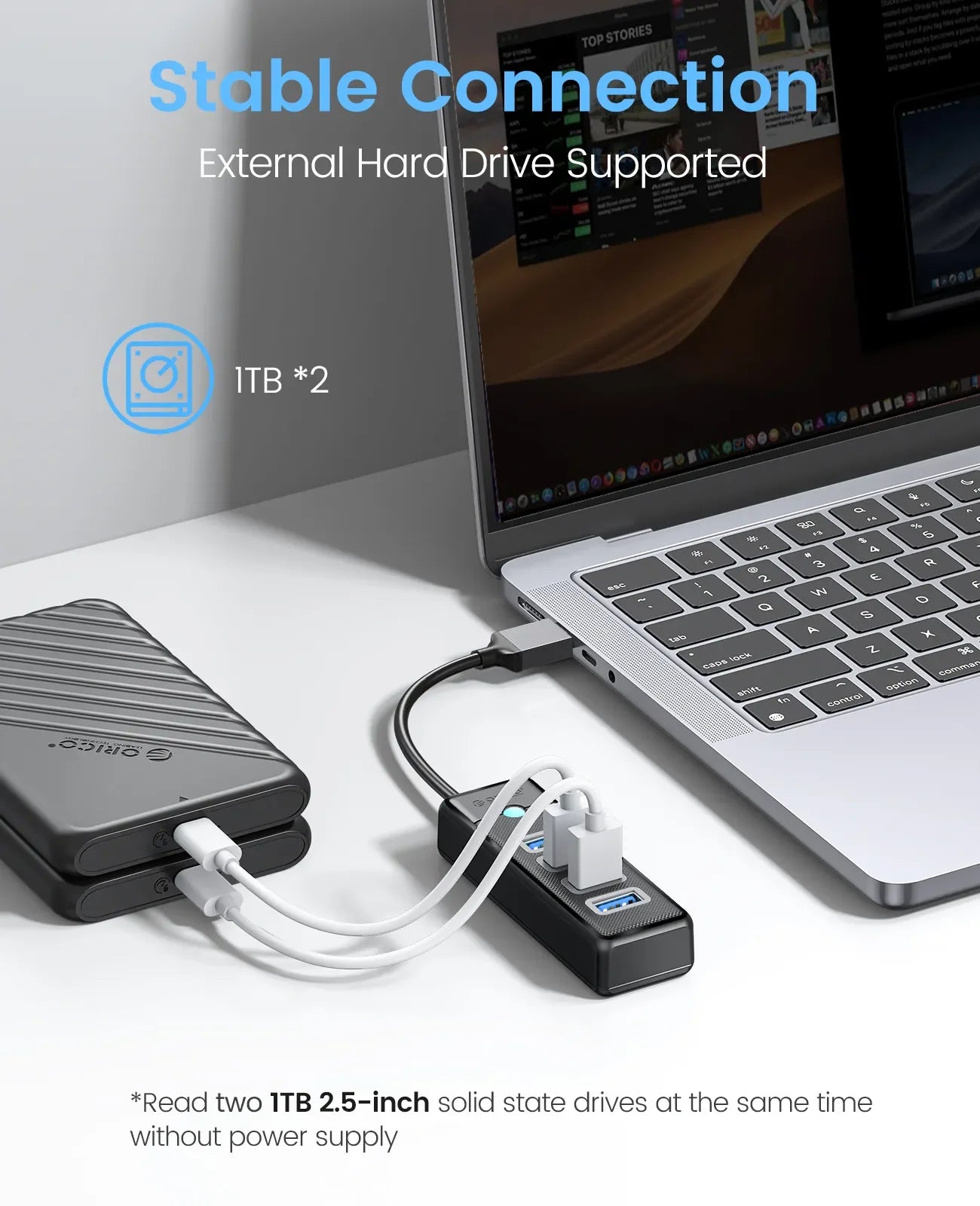 ORICO USB 3.0 HUB 4-Port Typ-C Splitter