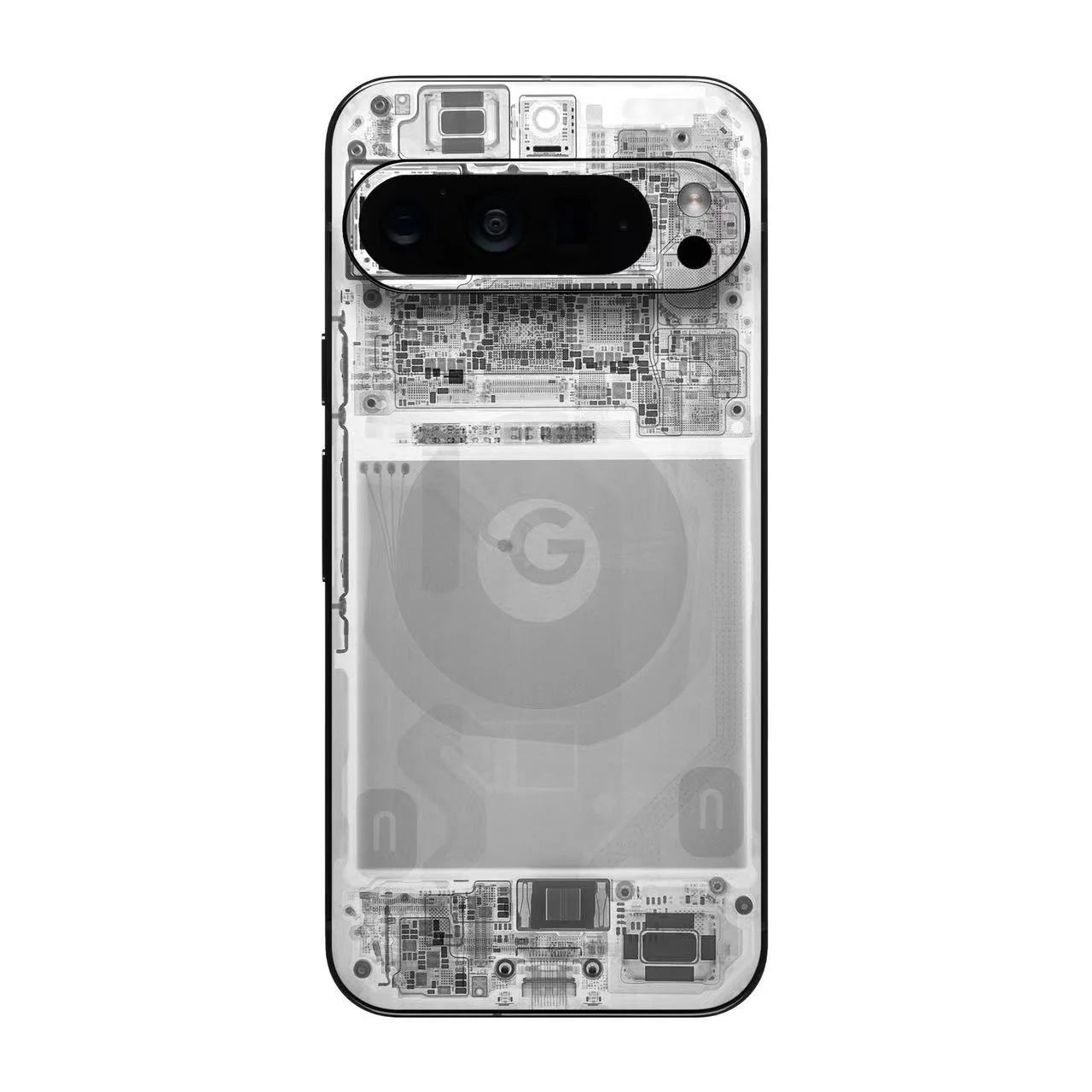 Bunte Rückseitenfolie für Pixel 9–6 Pro