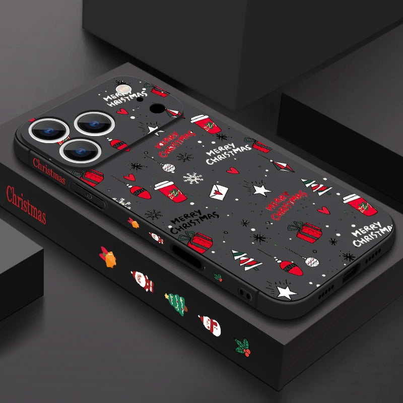 Weihnachts Handyhülle für iPhone 17 Pro Max mit Band