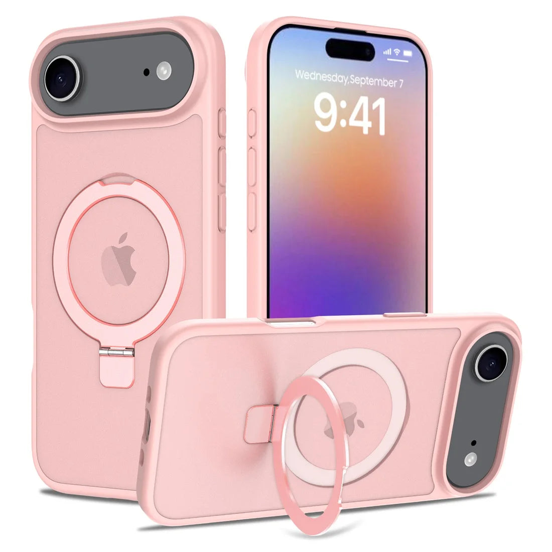 Für iPhone 17 Air – Hülle mit Ständer, MagSafe, stoßfest