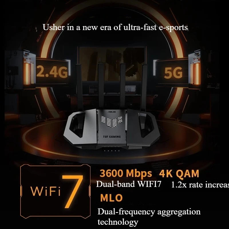 Neuer WiFi7 TUF Gaming Router BE6500