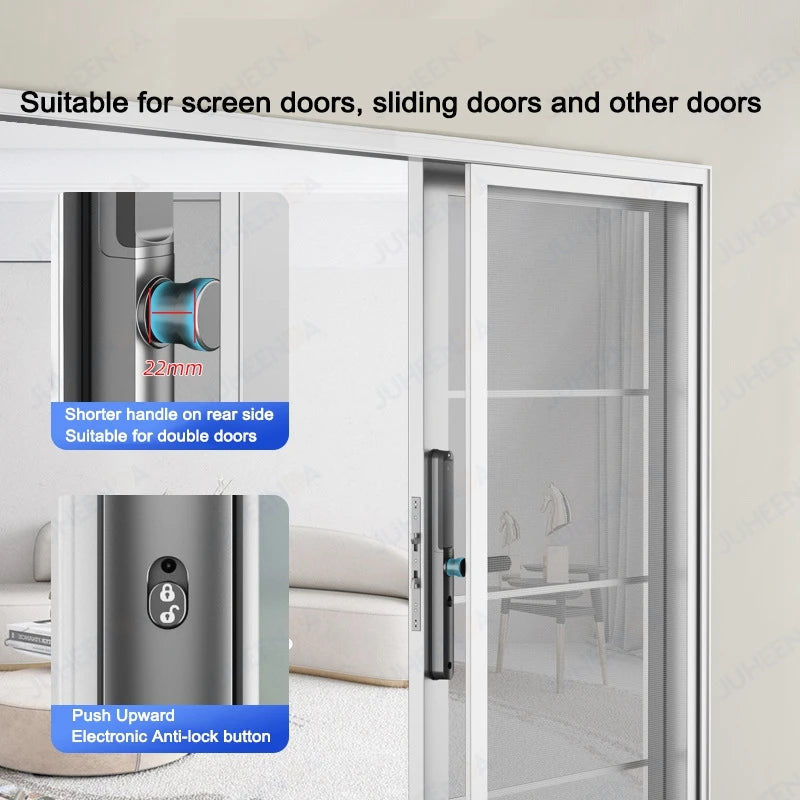 TTLock Aluminium Smart Türschloss Fingerabdruck Passwort RFID