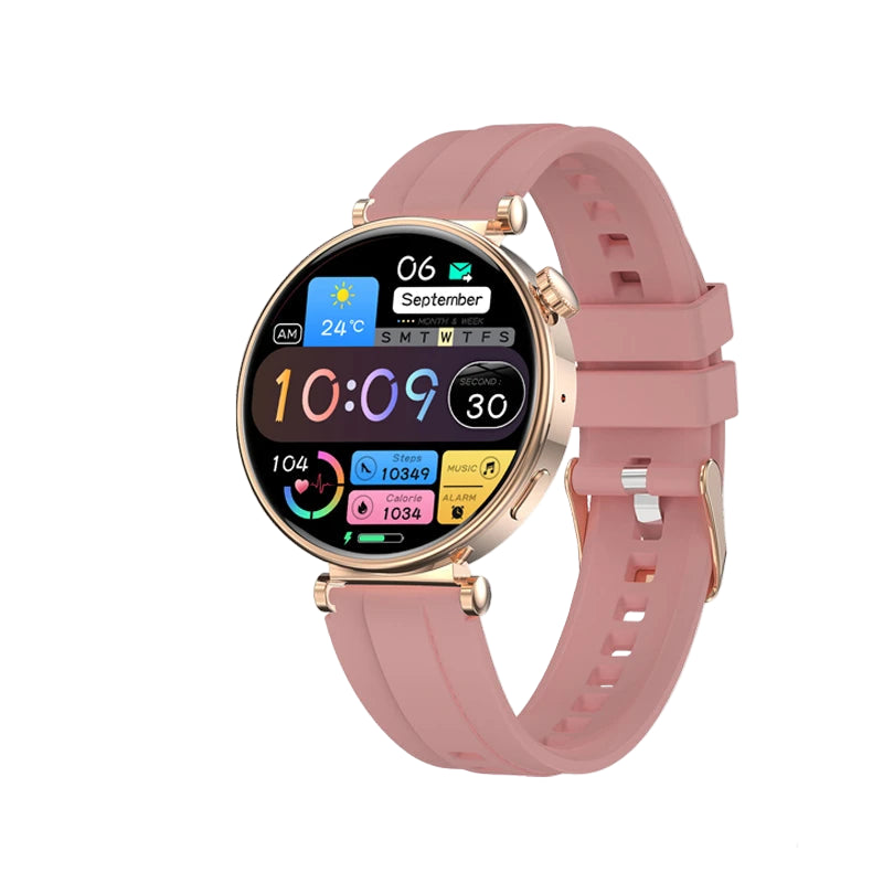 Elegante Damen Smartwatch GPS NFC Fullscreen 2025