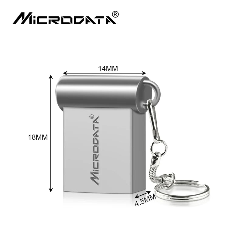 USB Stick Metall wasserdicht 4GB–128GB 3 Farben