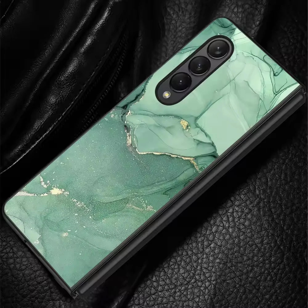 Granit-Marmorhülle für Galaxy Z Fold