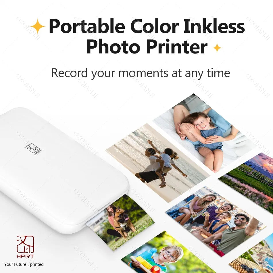 HPRT MT53 Mobiler Mini Fotodrucker mit Zink-Technologie