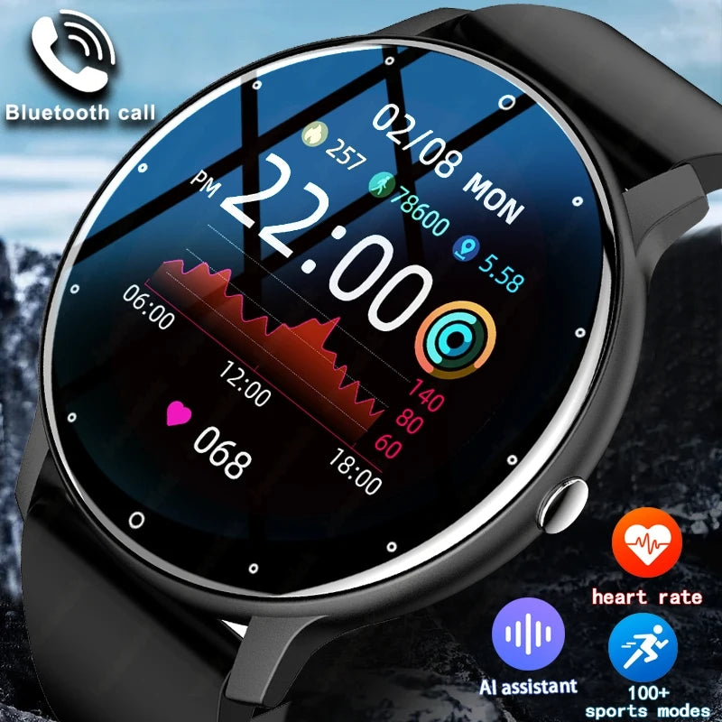 Ultraleichte Herren Smartwatch 2025 mit Bluetooth-Anruf