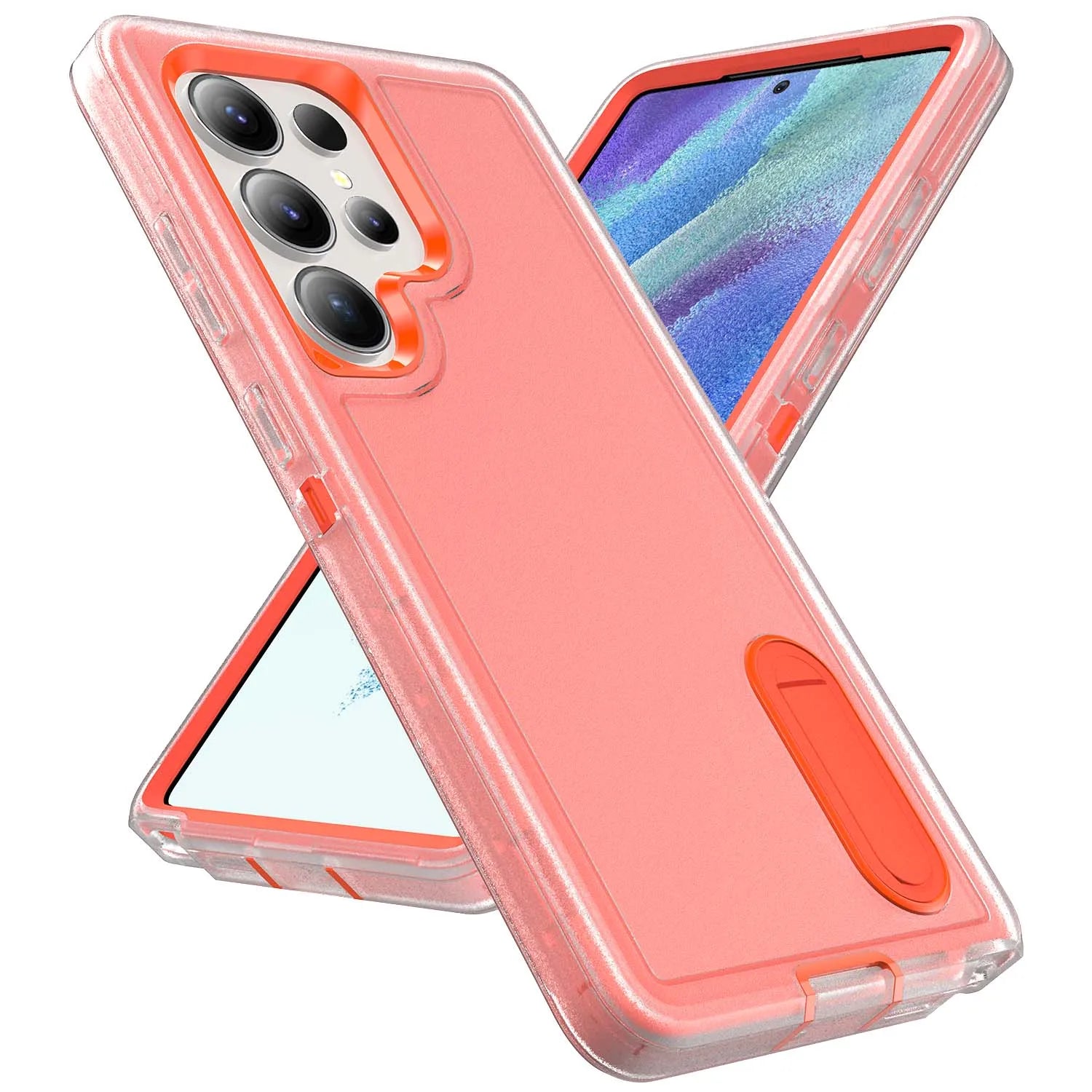 Robuste 3-in-1 Hülle mit Ständer für Galaxy S25–A56