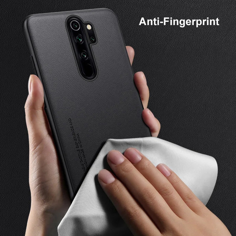 Luxus PU Lederhülle für Redmi Note 8