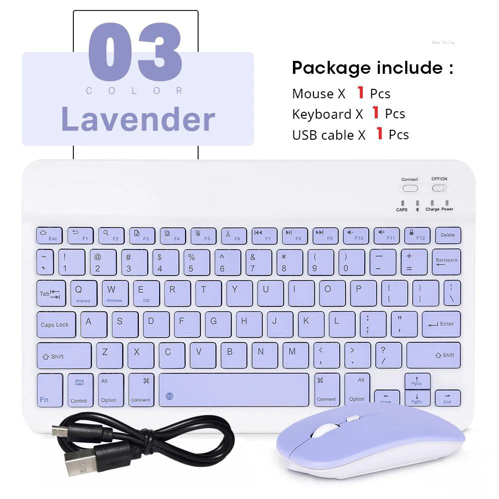 Mini Bluetooth Tastatur Maus für Tablet & Handy