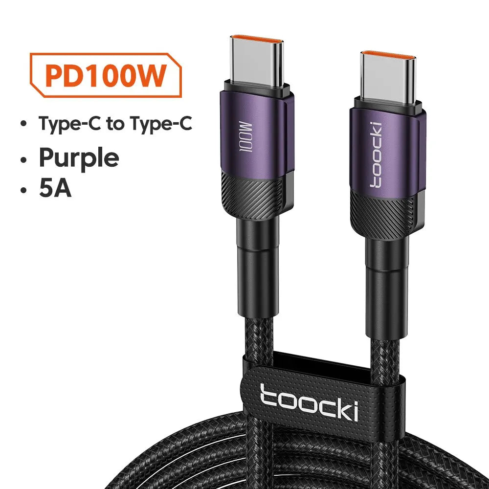 Toocki USB Typ-C Schnellladekabel
