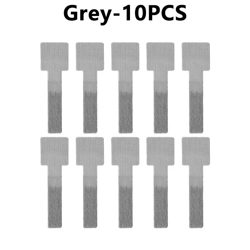 Wiederverwendbare Klett-Kabelbinder Organizer