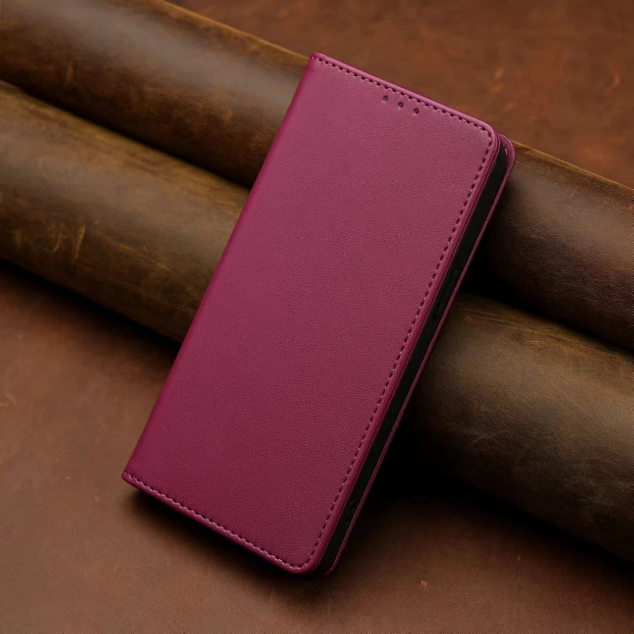 Luxus Lederhülle mit Kartenfach Xiaomi