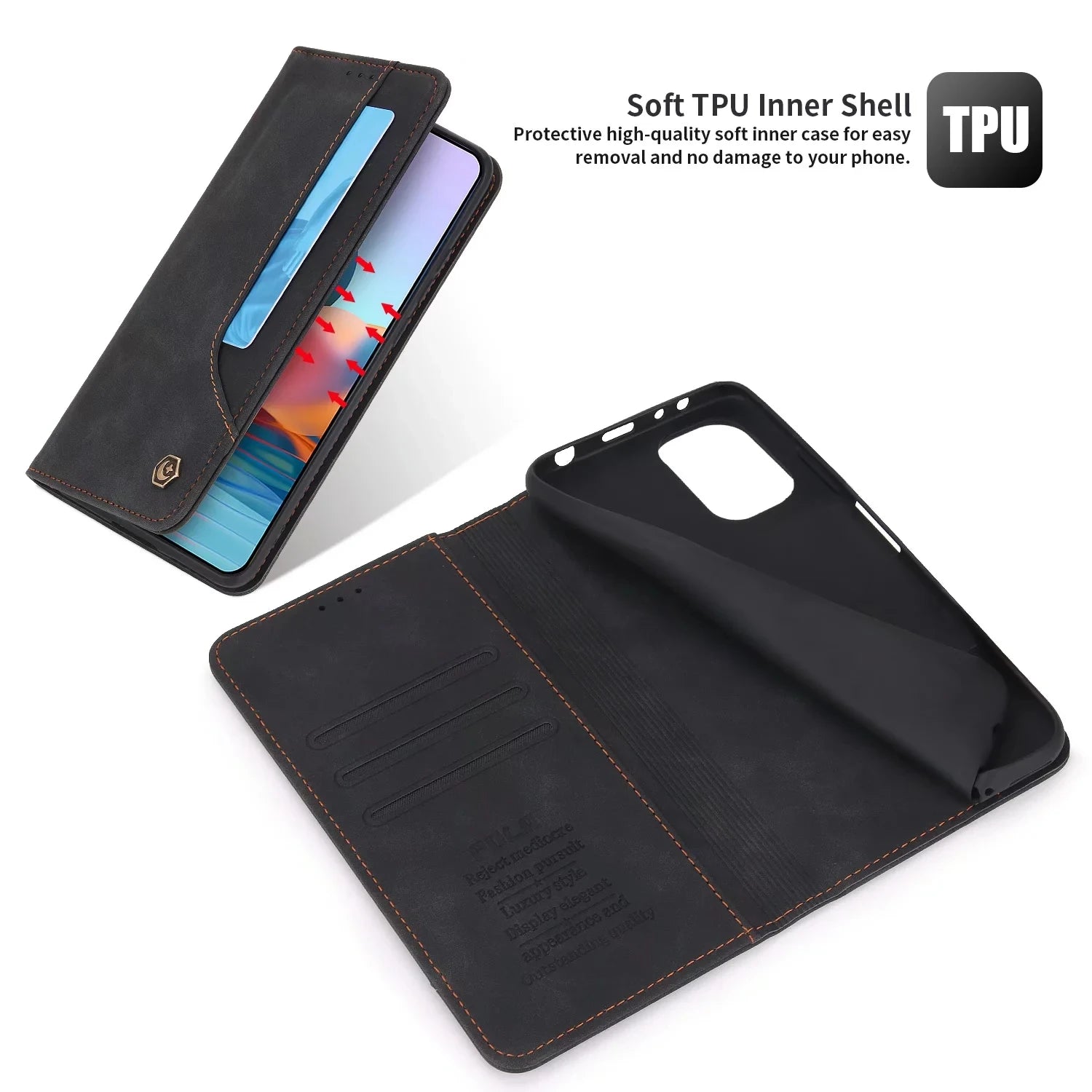 Ledertasche für Xiaomi & Poco Modelle