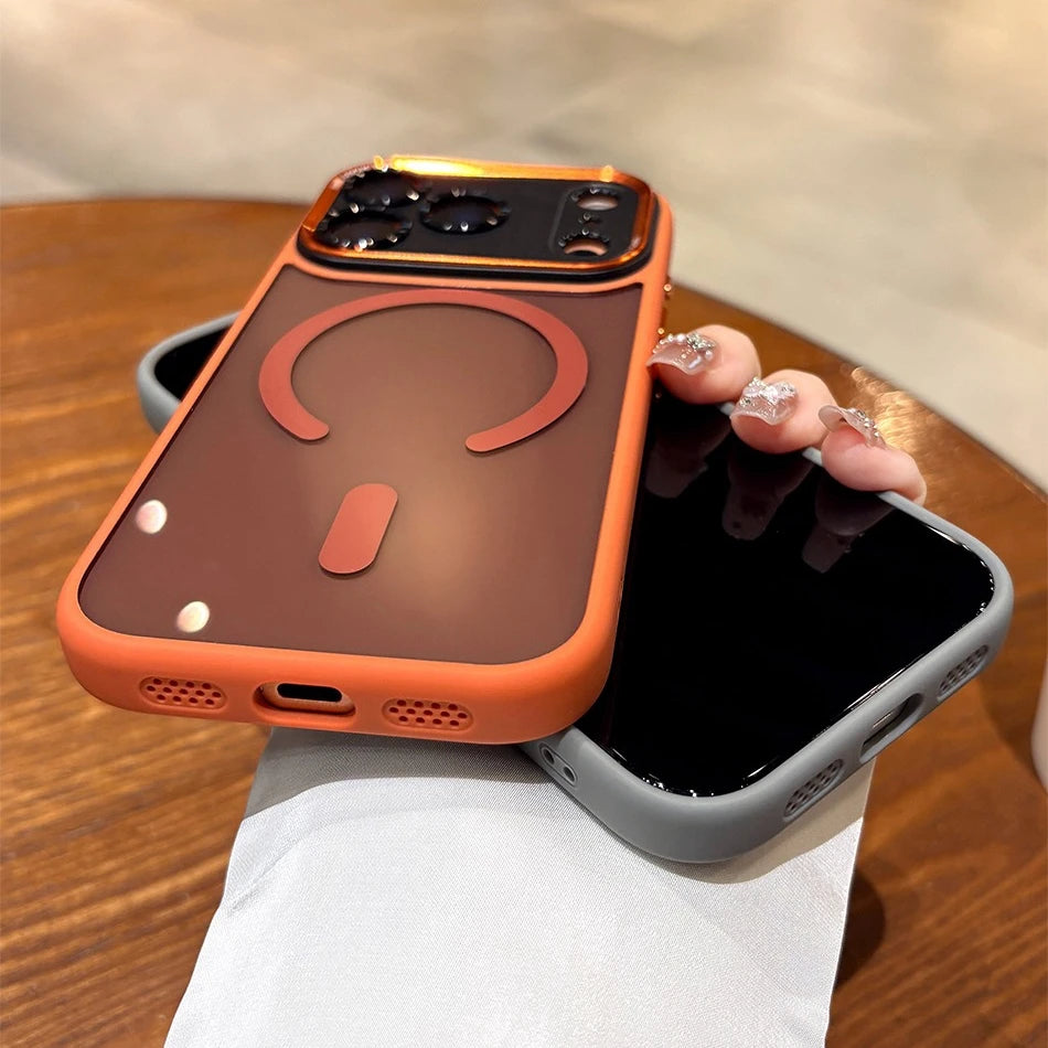 Transparente Magsafe Hülle für iPhone 17 Pro Max