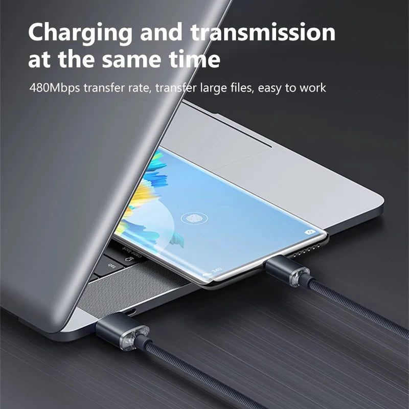 USB-C zu USB-C Kabel 120W Schnellladung