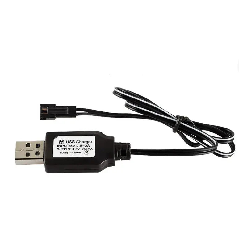 USB-Ladekabel für Ni-Cd/Ni-Mh Akku 4,8V SM-2P